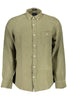 Gant Summer Green Linen Short Sleeve Shirt