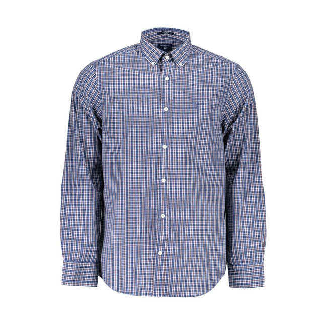 Gant – Elegantes, langärmliges Button-Down-Hemd in Lila