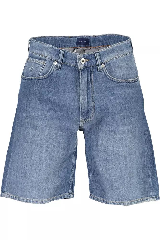 Gant – Summer Breeze – Bermuda-Jeans im Faded-Look