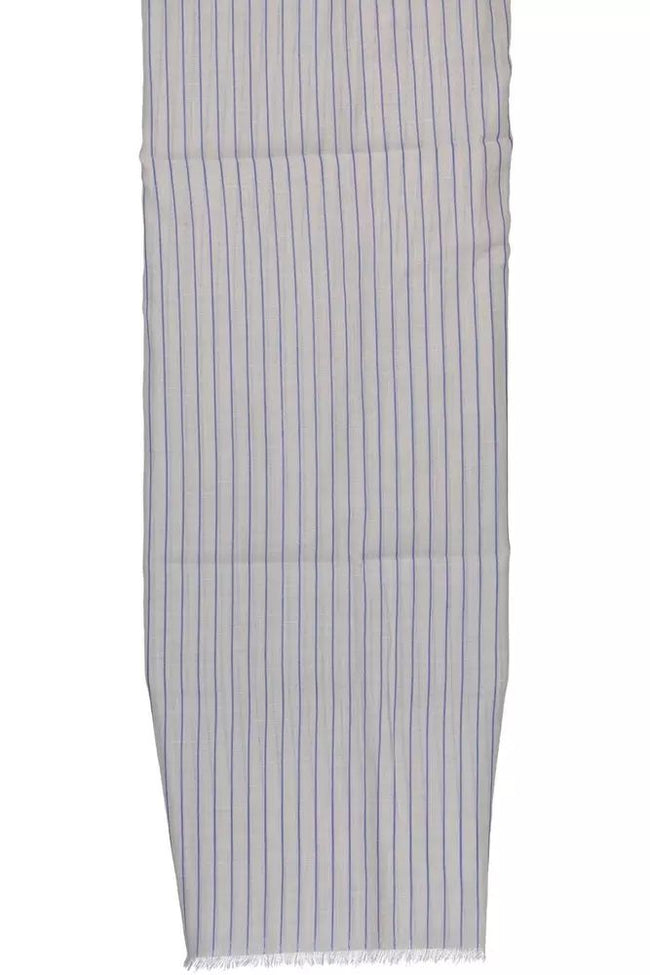 Gant Eleganter weißer Baumwollschal mit Logodetail