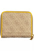 Guess Jeans Chic Sunshine Yellow Zip Wallet