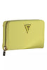 Guess Jeans Chic Yellow Polyethylene Compact Wallet