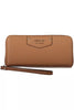 Guess Jeans Chic Contrast Detail Brown Wallet