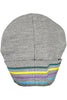 Harmont & Blaine Elegant Gray Wool Blend Cap with Embroidery