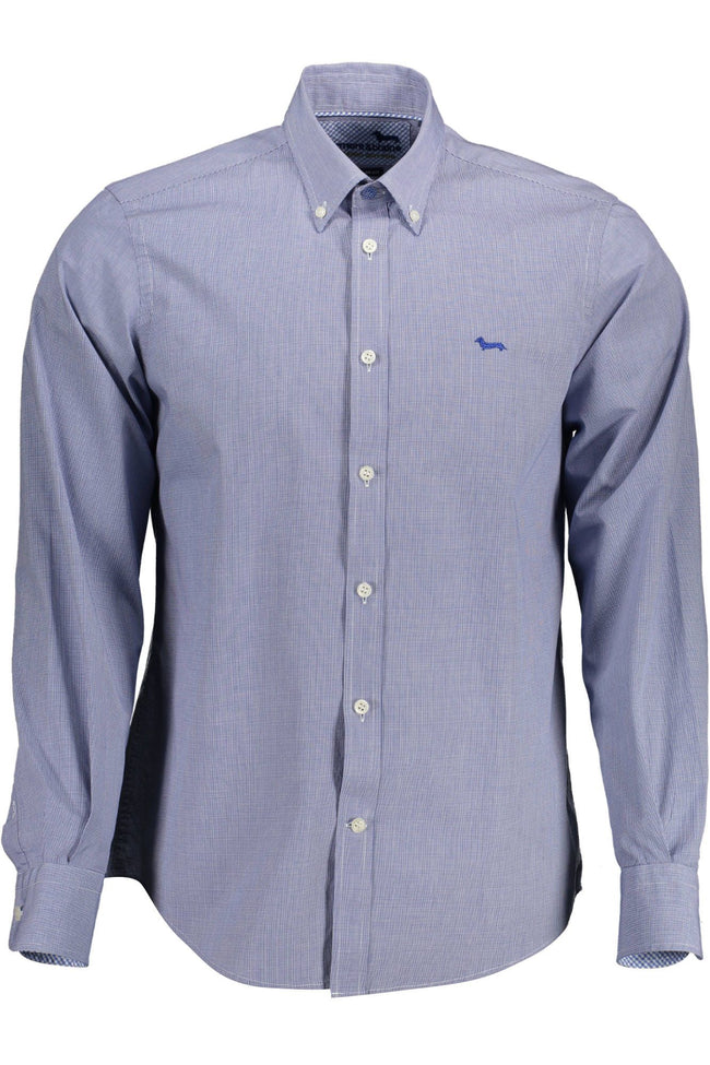 Harmont & Blaine Elegant Blue Long Sleeve Button-Down Shirt