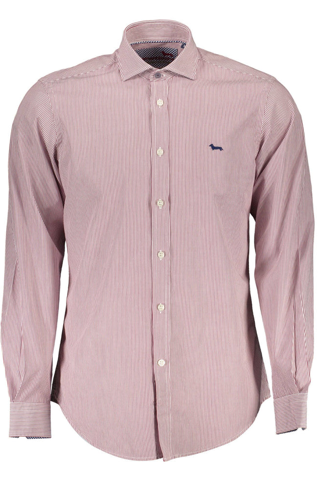 Harmont & Blaine Elegant Purple Narrow Fit Shirt with French Collar