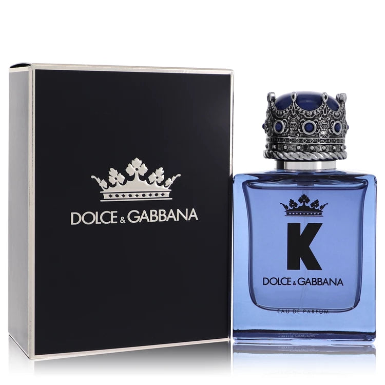 K by Dolce & Gabbana Cologne with Royal Blue Box Packaging