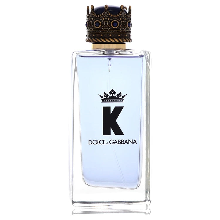 K by Dolce & Gabbana Cologne for Men – Crown-Capped Bottle Design