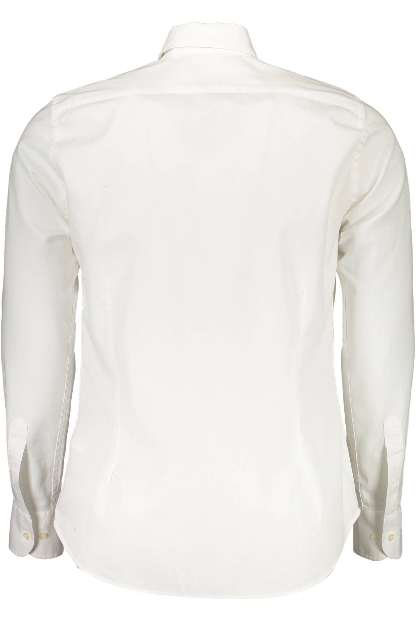 La Martina – Besticktes, weißes Hemd in Slim Fit
