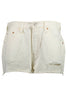 Levi's Chic White Denim Shorts with Classic Appeal