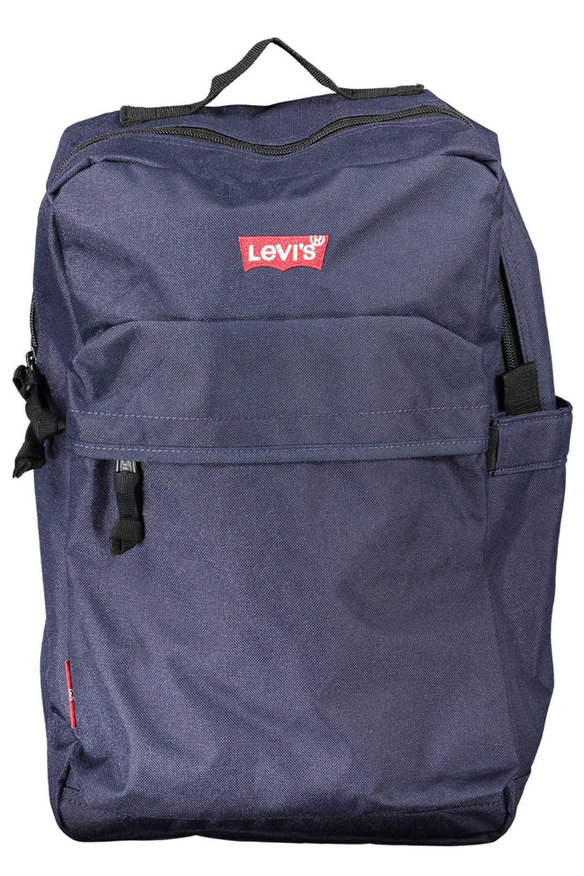 Levi's – Schicker Urban-Rucksack mit aufgesticktem Logo, Blau