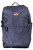 Levi's Chic Blue Urban Backpack with Embroidered Logo