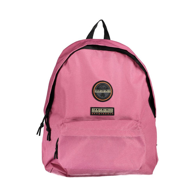 Napapijri Pink Cotton Backpack.