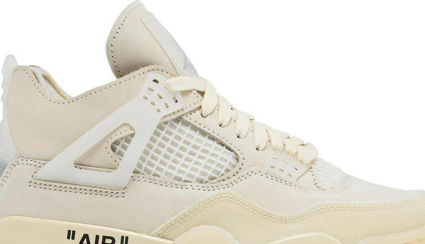 Off-White™ x Air Jordan 4 Retro Cream Sail (2020) Sneakers for