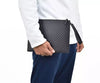 Gucci Sleek Calfskin Leather Clutch for Men.