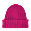 Made in Italy Fuchsia Cashmere Hat.