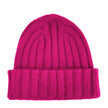 Made in Italy Fuchsia Cashmere Hat.