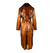 Patrizia Pepe Elegant Copper Toned Trench Coat
