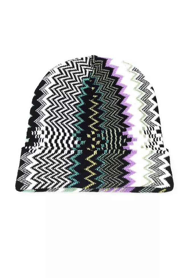 Missoni Geometric Fantasy Mehrfarbiger Hut aus Wollmischung
