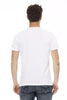 Trussardi Action Elevated – Lässiges weißes T-Shirt mit Grafikdruck