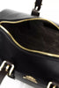 La Martina Elegante Umhängetasche aus schwarzem Leder