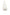 Baldinini – Trend Chic – Schultertasche aus weißem Leder mit Überschlag