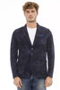 Distretto12 – Schicke Jacke aus Baumwollmischgewebe in Blau