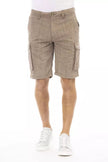 Baldinini – Trend Chic – Nicht-einheitliche, braune Cargo-Shorts
