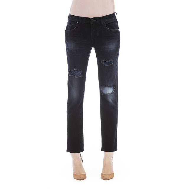 Jacob Cohen Elegante Designer-Jeans mit bestickter Tasche