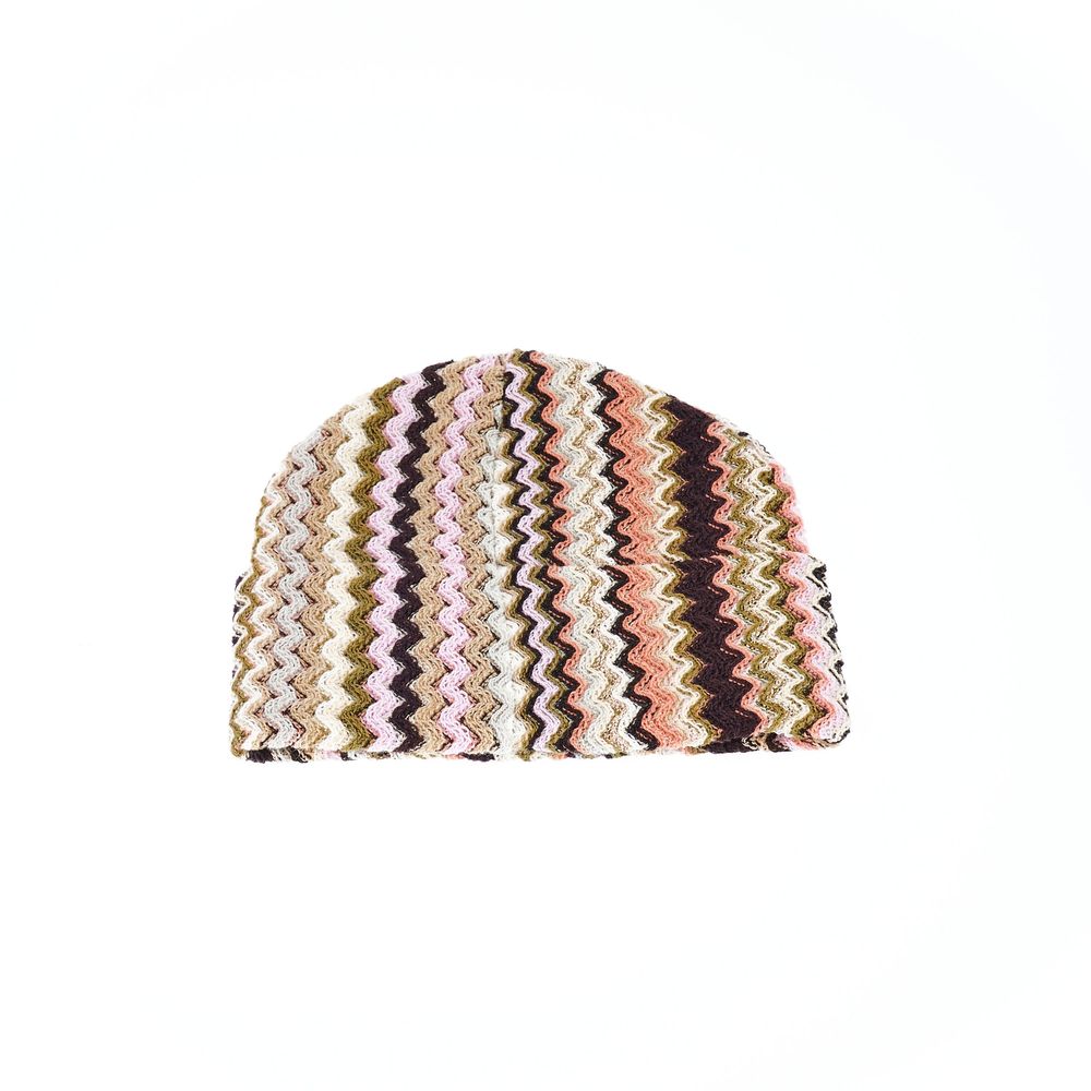 Missoni Geometric Fantasy Mehrfarbiger Hut aus Wollmischung