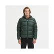 Centogrammi Sleek Dark Green Hooded Winter Jacket