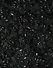 Dolce & Gabbana Falda lápiz hasta la rodilla hecha a mano con cristales negros