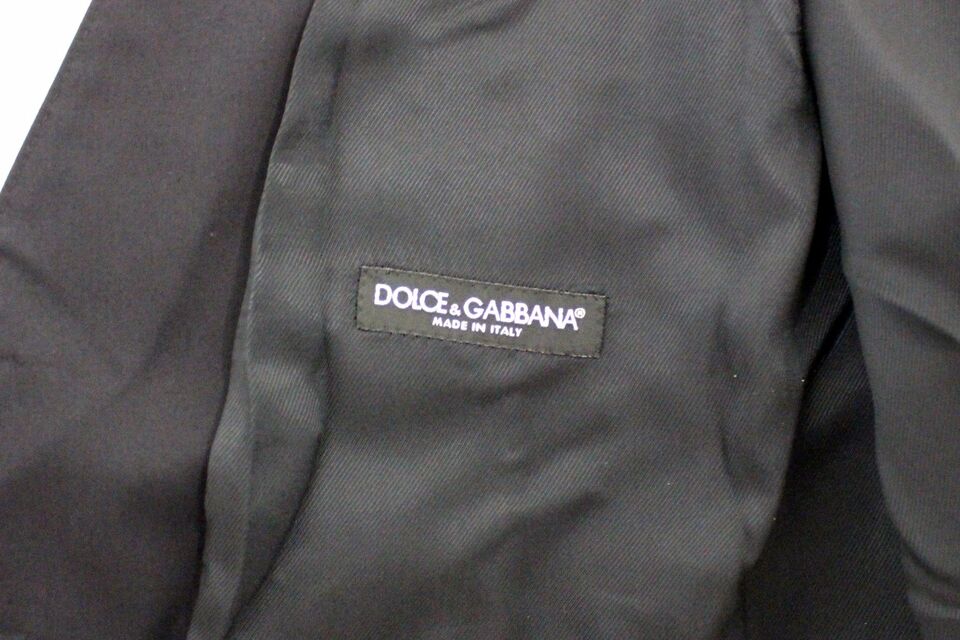Dolce & Gabbana Elegant Blue Cotton Stretch Dress Vest