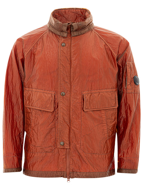 C.P. Company Rust Technical Wrinkle Parka Jacket