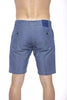 Armata Di Mare Chic Blue Cotton Bermuda Shorts for Men
