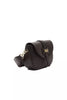 Pompei Donatella Chic Brown Leather Crossbody Bag