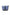 Pompei Donatella Schicke Umhängetasche aus blauem Leder