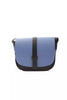 Pompei Donatella Chic Blue Leather Crossbody Bag