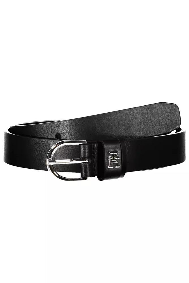 Tommy Hilfiger Black Leather Belt.