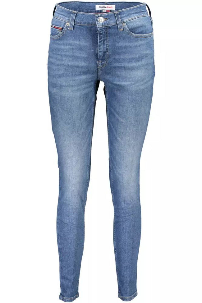 Tommy Hilfiger Light Blue Cotton Jeans & Pant.