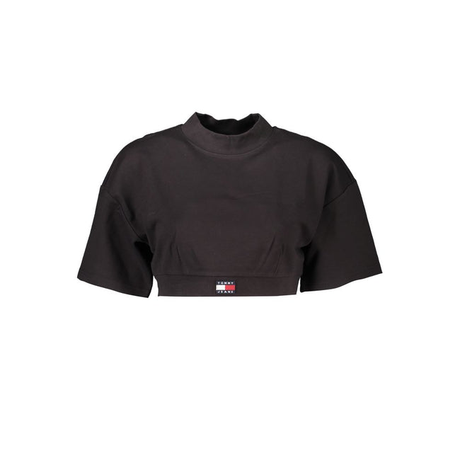 Tommy Hilfiger Black Elastane Tops & T-Shirt.