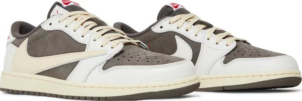 Travis Scott x Air Jordan 1 Low OG 'Reverse Mocha' Sneakers for Men - GENUINE AUTHENTIC BRAND LLC