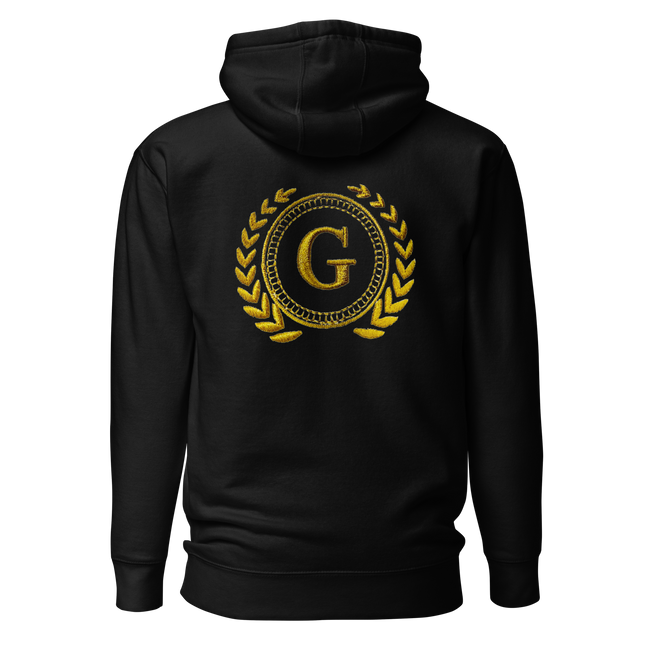 Original authentische Marke - besticktes Logo links - Unisex-Kapuzenpullover