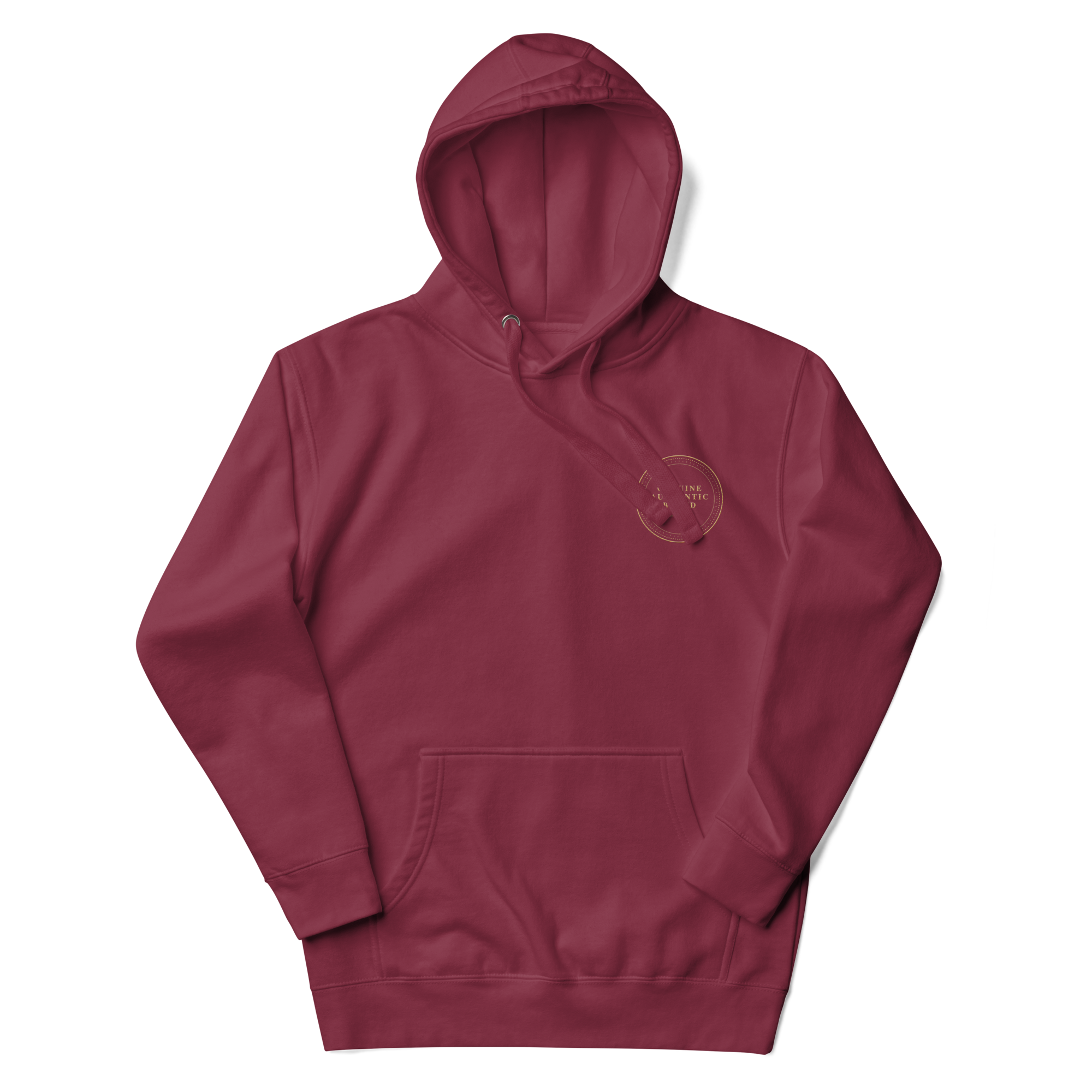 Original authentische Marke - besticktes Logo links - Unisex-Kapuzenpullover