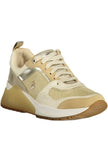 U.S. POLO ASSN. Elegant Gold-Tone Sports Sneakers with Laces