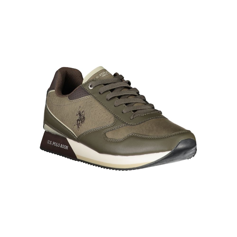 U.S. POLO ASSN. Sleek Sports Sneakers with Elegant Contrast Details