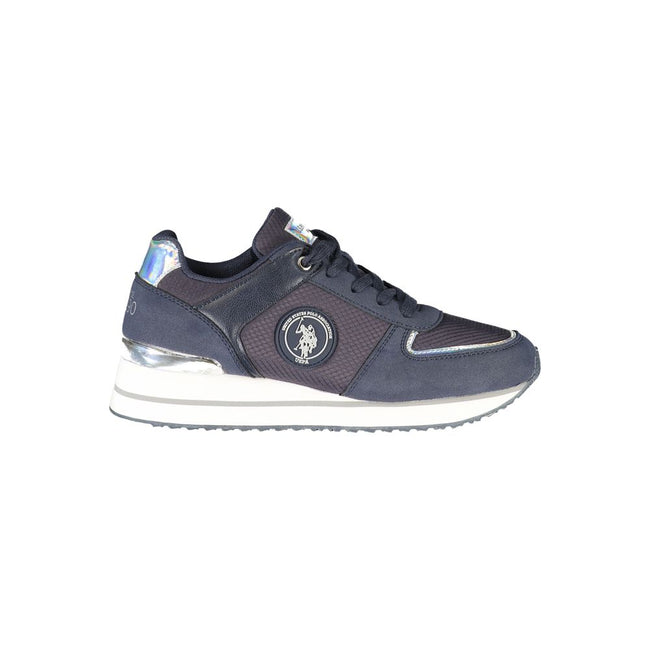 U.S. POLO ASSN. Blue Polyester Sneaker.