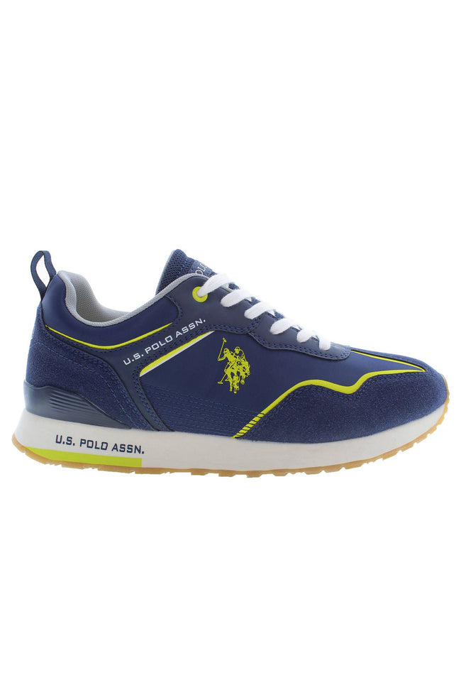 U.S. POLO ASSN. Sporty Elegance Lace-Up Sneakers in Blue