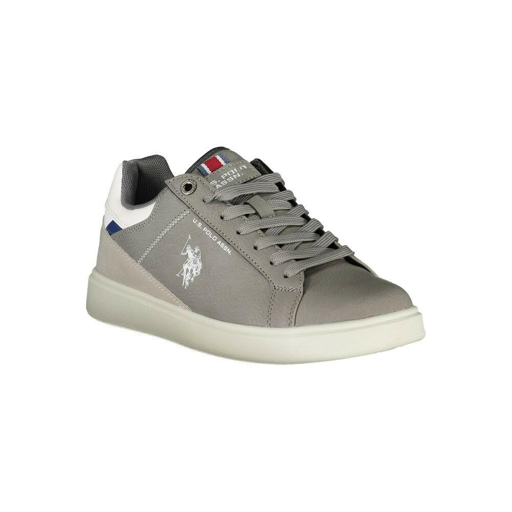 U.S. POLO ASSN. Gray Polyester Sneaker.