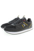 U.S. POLO ASSN. Sleek Black Lace-Up Sneakers with Logo Detail